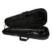Music Man Bongo HH, Stealth Black - bass in case