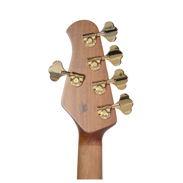 Music Man StingRay Special HH 5-String, Jackpot - back of headstock