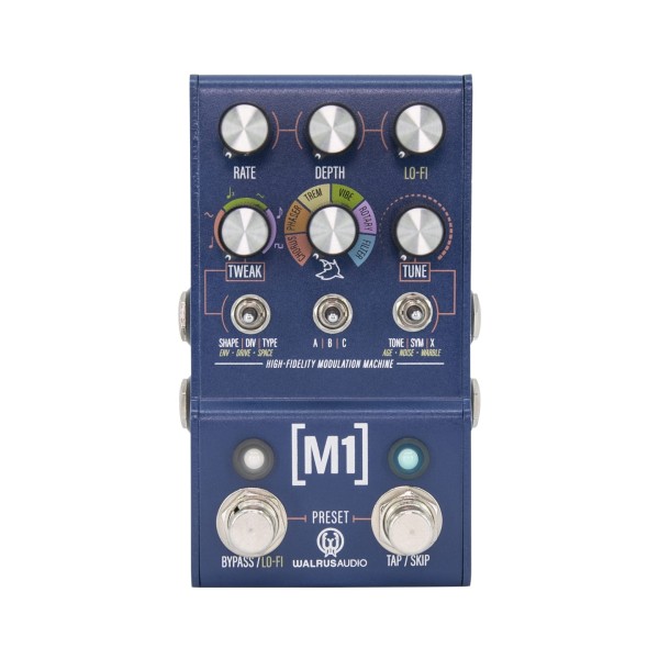 Walrus Audio Mako M1 High Fidelity Modulation Machine Pedal