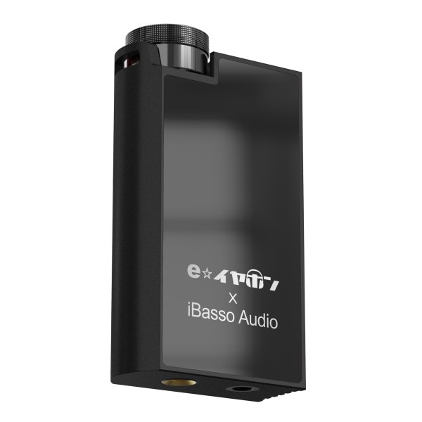 DC-Tonfa DAC, Black - Angled 2