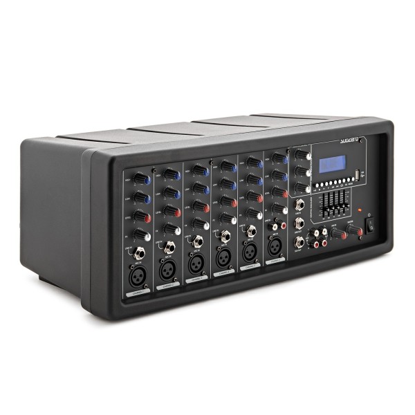SubZero SZ-PMIX6 6 Channel Powered Mixer with Digital Media Player