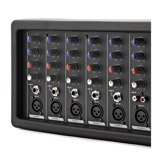 SubZero SZ-PMIX6 6 Channel Powered Mixer with Digital Media Player