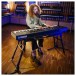 Yamaha CK88 Graded Hammer Standard Keyboard - Lifestyle 4
