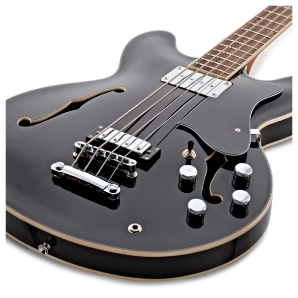 Hartwood Revival Bass Guitar, Black