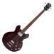 Hartwood Revival Bass Guitar, Wine Red