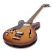 Hartwood Revival Left Handed Bass Guitar, Sunburst