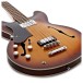 Hartwood Revival Left Handed Bass Guitar, Sunburst