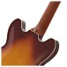 Hartwood Revival Left Handed Bass Guitar, Sunburst