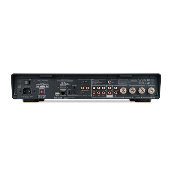 Arcam A25+ Integrated Amplifier with Bluetooth and Auracast rear 