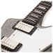 Epiphone Lzzy Hale Explorer Custom, Black Diamond Holographic Sparkle - pickups