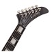 Epiphone Lzzy Hale Explorer Custom, Black Diamond Holographic Sparkle - headstock