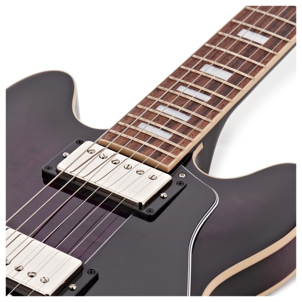 Gibson ES-339, Dark Purple Burst #213160329 - upper frets