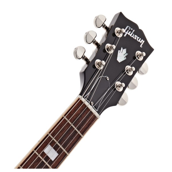 Gibson ES-339, Dark Purple Burst #213160329 - headstock