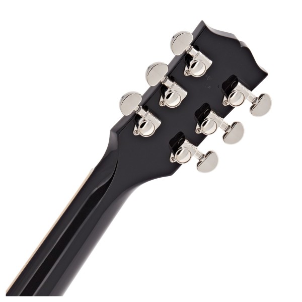 Gibson ES-339, Dark Purple Burst #213160329 - back of headstock