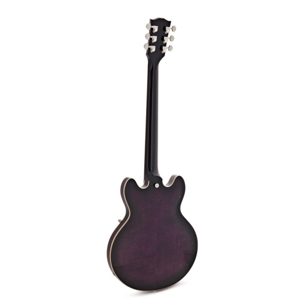 Gibson ES-339, Dark Purple Burst #213160329 - back