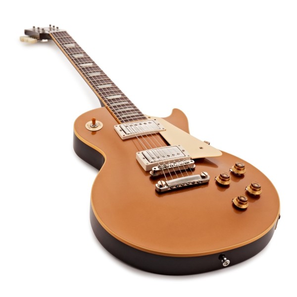 Gibson Custom 1957 Les Paul Goldtop Reissue VOS, Double Gold #76153 - angled shot
