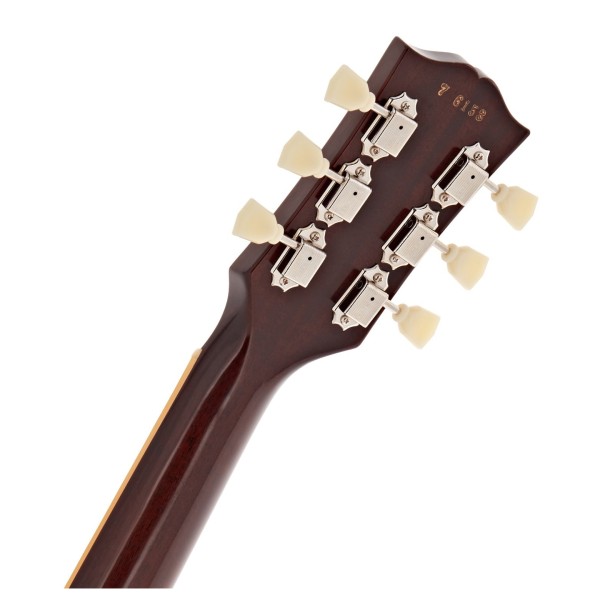 Gibson Custom 1957 Les Paul Goldtop Reissue VOS, Double Gold #76153 - back of headstock