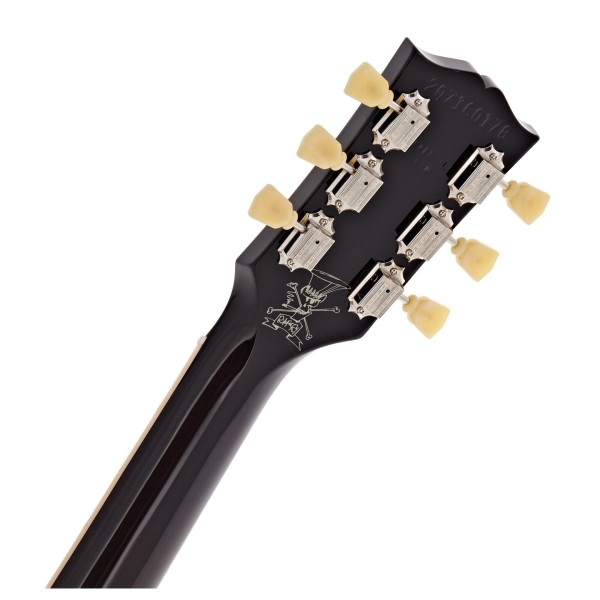 Gibson Slash Les Paul Standard, November Burst #207160178 - back of headstock