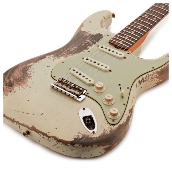 Fender Custom Shop Limited Edition 62/63 Stratocaster Super Heavy Relic, Tomatillo Green - body
