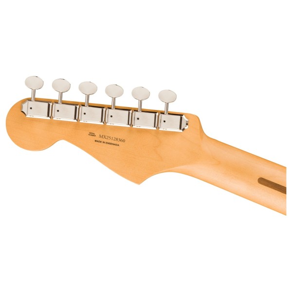 Fender Limited Edition Player II MN, Matching Headstock, Polar White - back of headstock