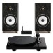 Triangle Capella Speakers and Pro-Ject Debut Evo 2 Turntable Hi-Fi Bundle, Black Star