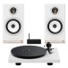 Triangle Capella Speakers and Pro-Ject Debut Evo 2 Turntable Hi-Fi Bundle, Space White