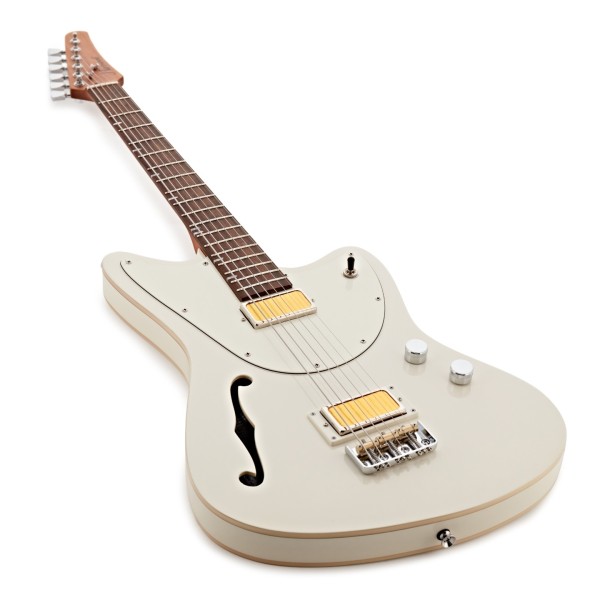 Hartwood Drifter Baritone Electric Guitar, White