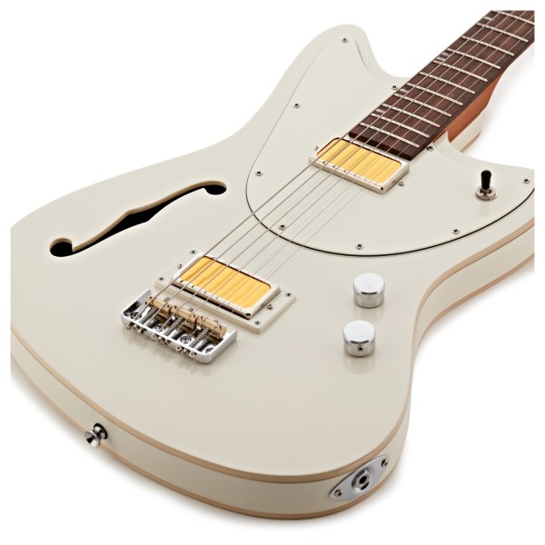 Hartwood Drifter Baritone Electric Guitar, White