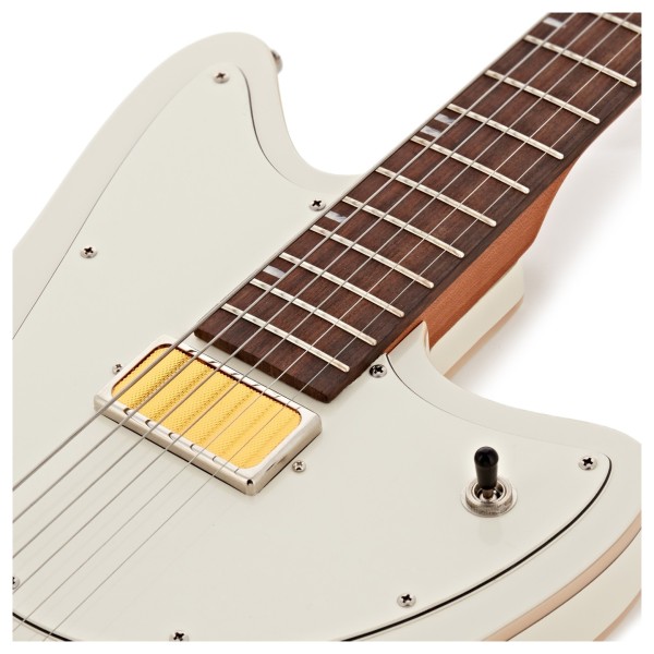 Hartwood Drifter Baritone Electric Guitar, White