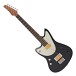 Hartwood Drifter Left-Handed Baritone Electric Guitar, Black