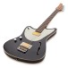 Hartwood Drifter Left-Handed Baritone Electric Guitar, Black