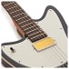 Hartwood Drifter Left-Handed Baritone Electric Guitar, Black