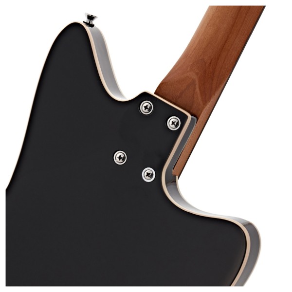 Hartwood Drifter Left-Handed Baritone Electric Guitar, Black