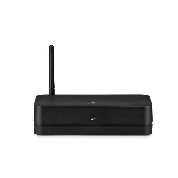 Triangle Capella Wi-Fi and Bluetooth Speaker System, Space White - hub front 