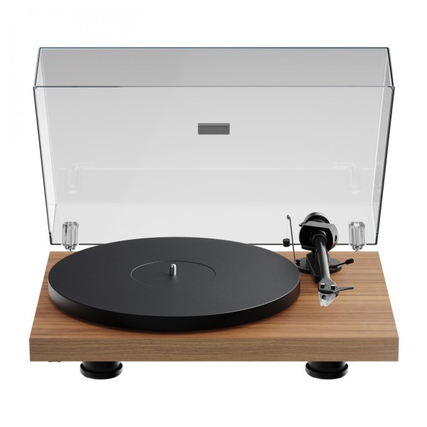 Pro-Ject Debut Evo 2 Turntable, Walnut - lid 