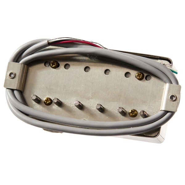 Gibson Elev8 Plus (Treble, Double Black, Nickel Cover, 4-conductor, Potted, 15k, Alnico 8) - back