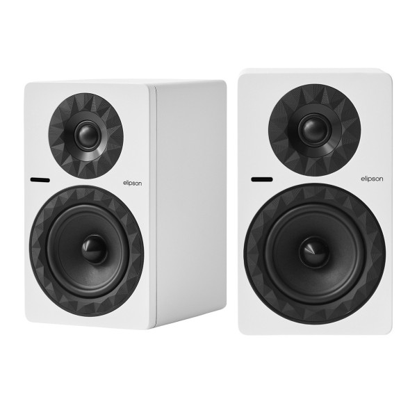 Elipson Prestige Facet II 6 BT Active Speakers (Pair), Matte White= main 