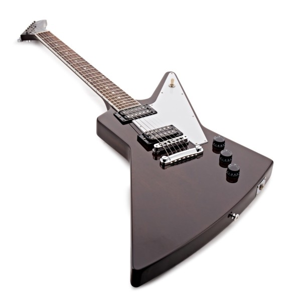 Gibson Explorer 70s, Dark Walnut - angled shot