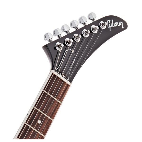 Gibson Explorer 70s, Dark Walnut - headstock