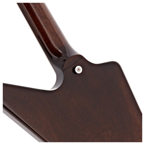 Gibson Explorer 70s, Dark Walnut - neck joint
