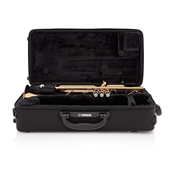 Yamaha YTR4335GII Intermediate Trumpet Package, Gold Lacquer 8