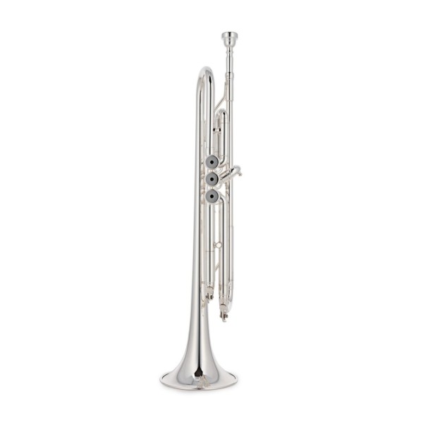 Yamaha YTR4335GSII Intermediate Trumpet Package, Silver Plated 4