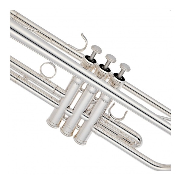 Yamaha YTR4335GSII Intermediate Trumpet Package, Silver Plated 6