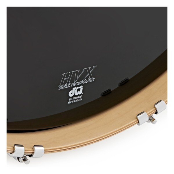 DW Drums Performance Series 22" 4 Piece Shell Pack, White Marine