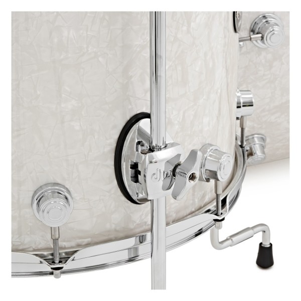 DW Drums Performance Series 22" 4 Piece Shell Pack, White Marine