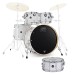 DW Drums Performance Series 5 Piece Shell Pack w/Snare, White Marine