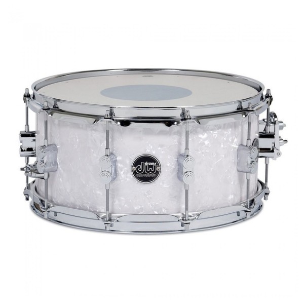 DW Drums Performance Series 5 Piece Shell Pack w/Snare, White Marine