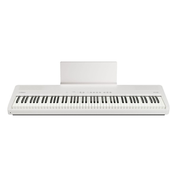 Roland FP-40 Digital Piano with Stand, Stool and Headphones, White 5