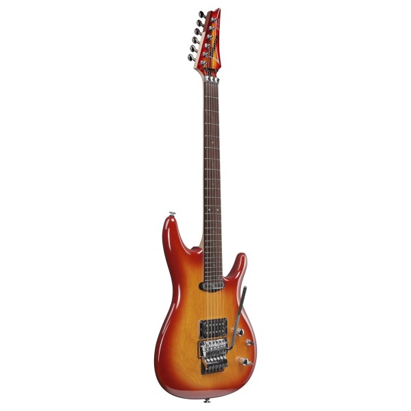 Ibanez JS2470-CS Joe Satriani Signature Limited Edition, Cherry Sunburst - angled shot