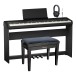 Roland FP-40 thuispiano premium bundel, zwart